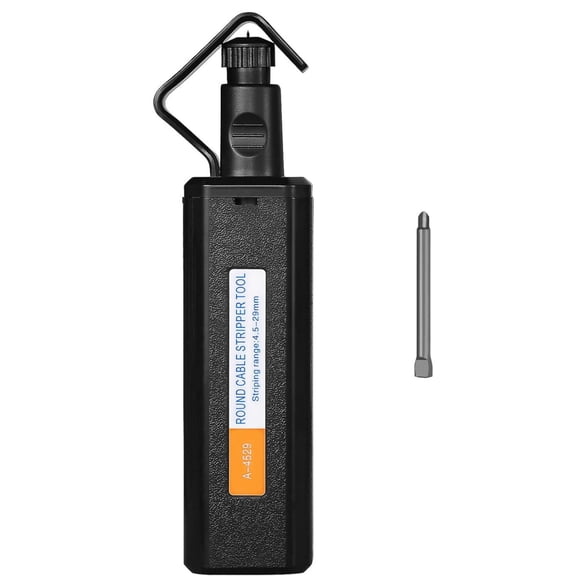 ARCADORA 4.5 29mm Cable Stripper Longitudinal Transverse Round Cable PE PVC Rubber Stripping Aluminum Alloy Blade Triple Action