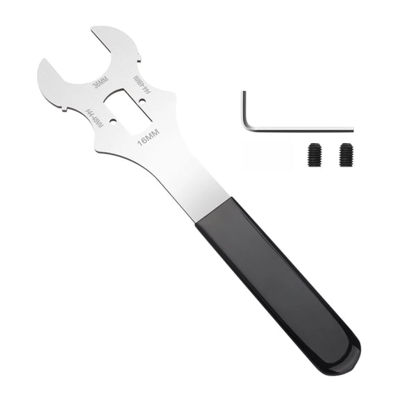 ARCADORA 4 In 1 Bicycle Wrench Carbon Steel 36 44 48 16mm For Vintage Classic Bikes Square Hole Bottom Bracket Removal