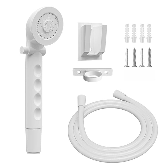 ARCADORA 5 Mode Handheld Shower Head Set With 59 Inch Hose For Rv Camper Trailer Indoor Outdoor Bath Water Saving Use
