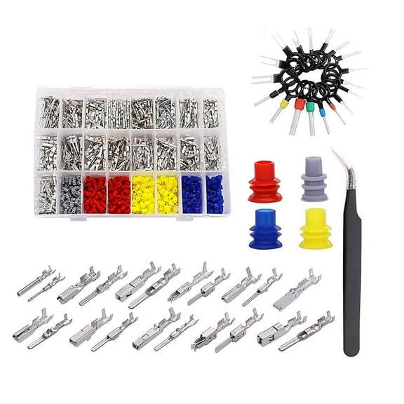 ARCADORA 774PC Connector Pins Terminal Kit for Automotive Electrical Wiring 355 Pins Waterproof Plugs Tool Set Durable