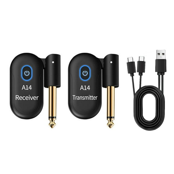 ARCADORA A14 Wireless Guitar System for Electric Guitars and Instruments with 2 4GHz Transmission and Low Latency
