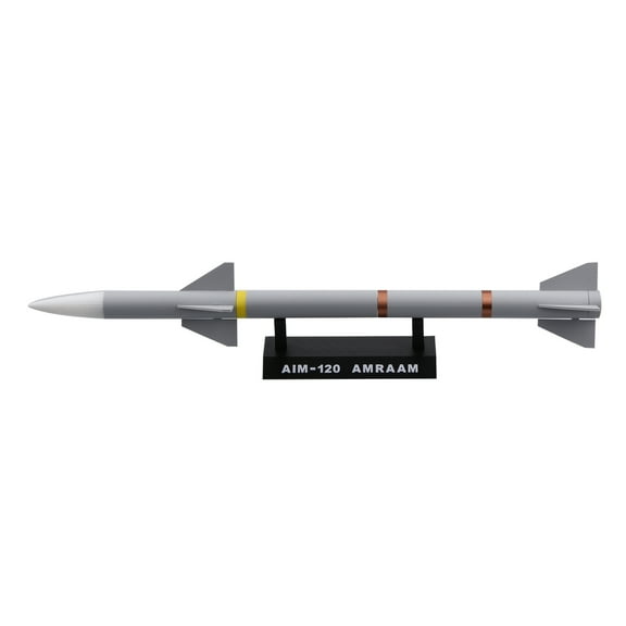 ARCADORA AIM-120 AMRAAM Missile Model 1:8 Scale 19in Advanced Medium-Range Air-To-Air Replica PLA Plastic Decor