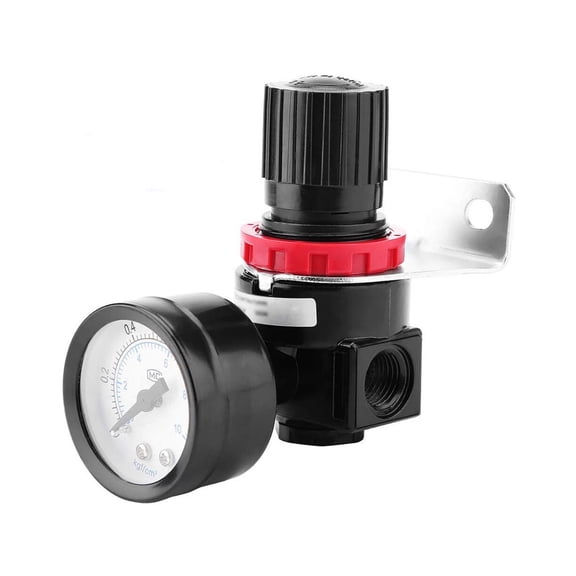 ARCADORA AR2000 Air Compressor Regulator Valve 1/4 Inch Thread 0-0.85 Mpa Pressure Gauge For Pneumatic System Control