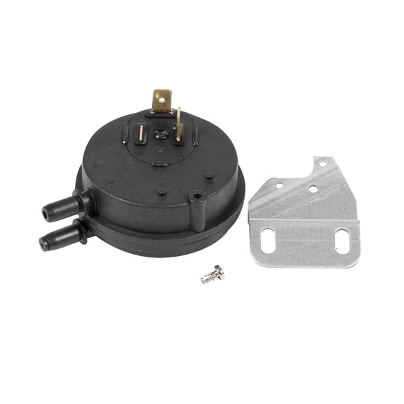 ARCADORA Air Pressure Switch Black Plastic Metal 1.74'' W/C Rated Pressure OEM 632444 632252 for Nordyne Interthem Miller Gibson Gas Furnace Models