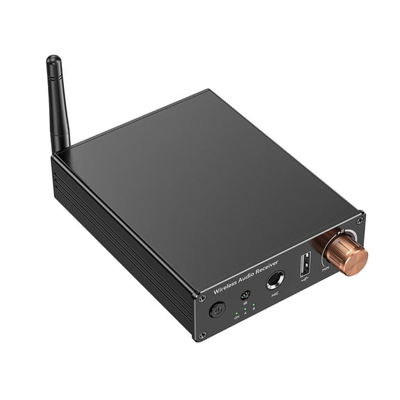 ARCADORA Audio Receiver Antenna 6.5mm Mic Jack Usb Playback For Home Speaker Car Stereo Home Theater Audio System