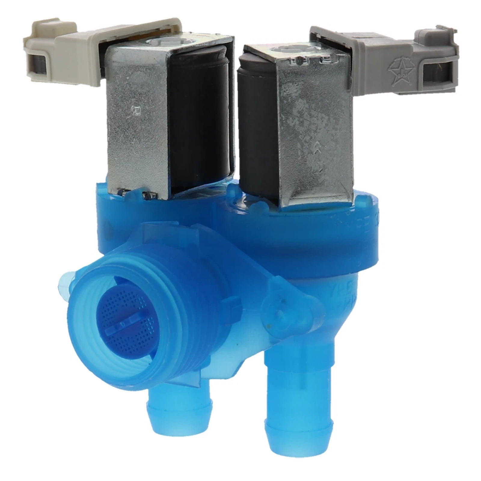 ARCADORA Blue W10212596 Washer Water Inlet Valve Plastic+Metal AC120V 60Hz For WHIRLPOOL INGLIS KENMORE