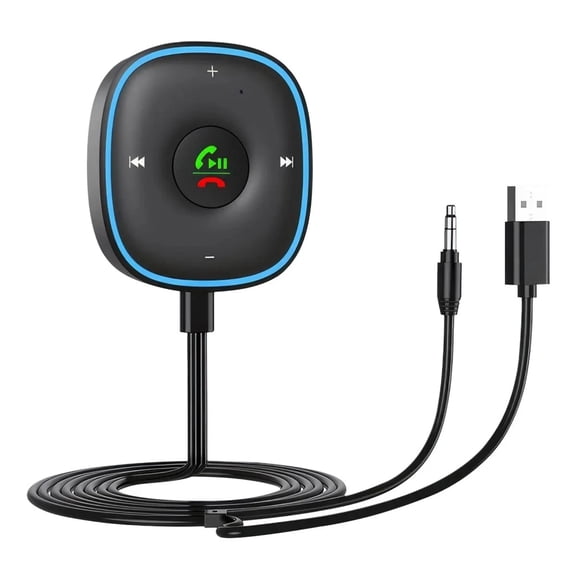 ARCADORA Bluetooth 5.3 Audio Receiver Model J54 With 3.5Mm Jack For Car Vehicle Wireless Music Streaming Hands Free Calls