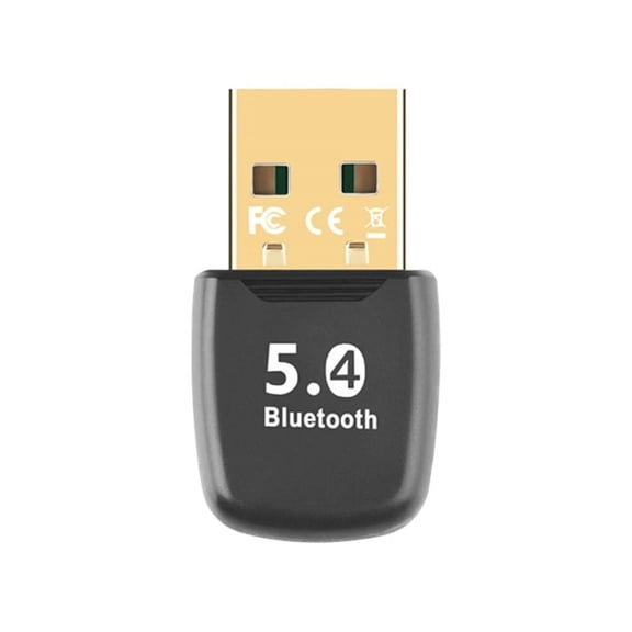 ARCADORA Bluetooth 5.4 USB Adapter 10-20M Transmission Distance 3Mbps Rate Blue LED Indicator For Windows 7 8.1 10 11 PC Laptop