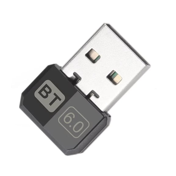 ARCADORA Bluetooth 6.0 USB Adapter Dual Mode BLE EDR 2.4G Wireless Dongle 10-20M Range For Windows 7 8.1 10 11 PC Laptop