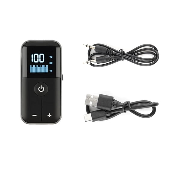 ARCADORA Bluetooth Receiver Transmitter, ABS V5.4 10m Range, 400mAh 20h Use for Car Tablet Desktop Computer Speaker