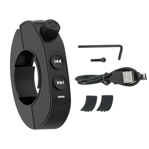 ARCADORA Bluetooth Steering Wheel Control Remote for Motorcycles Scooters 180mAh Battery IP66 Waterproof 10m Range iOS Android