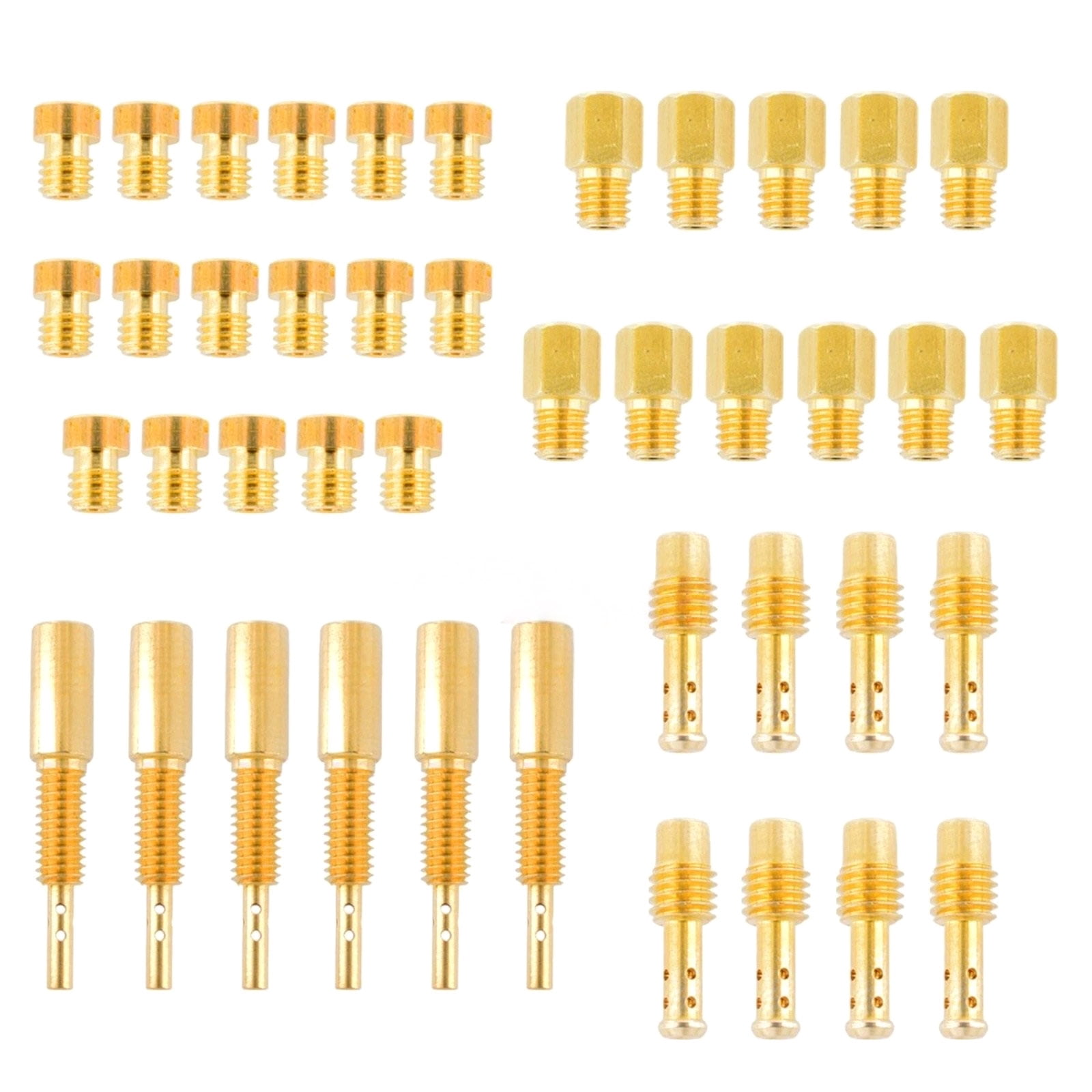 ARCADORA Brass Carburetor Jet Kit Main And Pilot Jets Assortment For VM ...