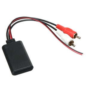 ARCADORA Car Bluetooth Receiver Module for 2RCA Auxiliary Input Black 5.0 Bluetooth Version 10m Distance 5-12V Power