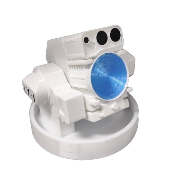 ARCADORA China LY-1 Shipborne Laser Weapon System Model 1:16 Scale Plastic 11cm x 11cm for Desktop Decor Collection Display Stand