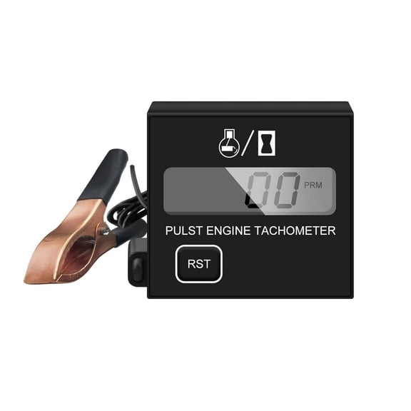 ARCADORA Compact Digital Engine RPM Tachometer ZSB-103 100-30000RPM For 2 Stroke 4 Stroke Small Engine Performance Monitoring