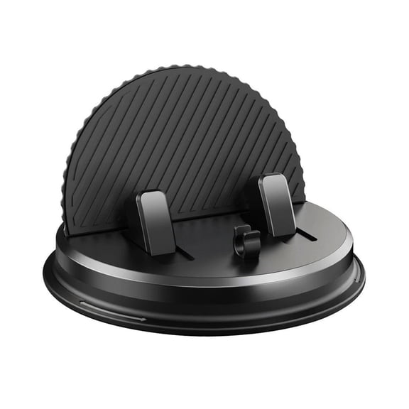 ARCADORA Dashboard Phone Mount Silicone Nano Gel Black 360 Rotation for Phone Samsung GPS Tablet 7-15mm Accessory