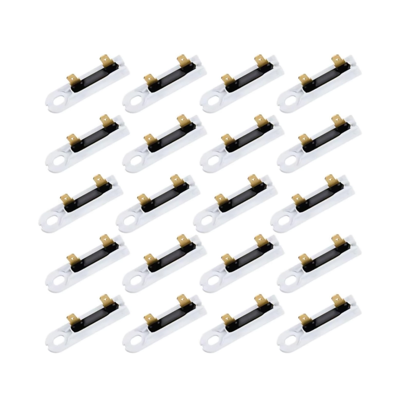 ARCADORA Dryer Thermal Fuse 20 Pack 91°C Overheat Protection Direct Replacement For Kenmore Household Laundry Appliance Safety