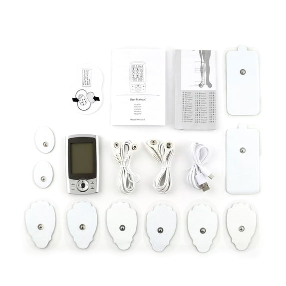 ARCADORA Dual Channel TENS Unit 36 Modes Pain Relief Back Neck Shoulder For Muscle Stimulation Body Relaxation
