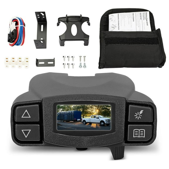 ARCADORA Electric Trailer Brake Controller Module Kit 90195 for Ford GM Chevrolet Dodge Ram Toyota Jeep SUV Truck