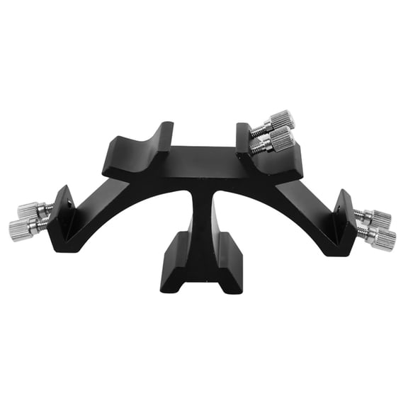 ARCADORA Finderscope Bracket Alloy Aluminum Construction For Telescope Mounting Three Optical Devices Astronomical Observation
