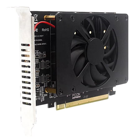 ARCADORA High Performance PCIE 3 0 4 0 NVMe SSD Adapter Card With 4 Disk Soft RAID Support For Windows 10