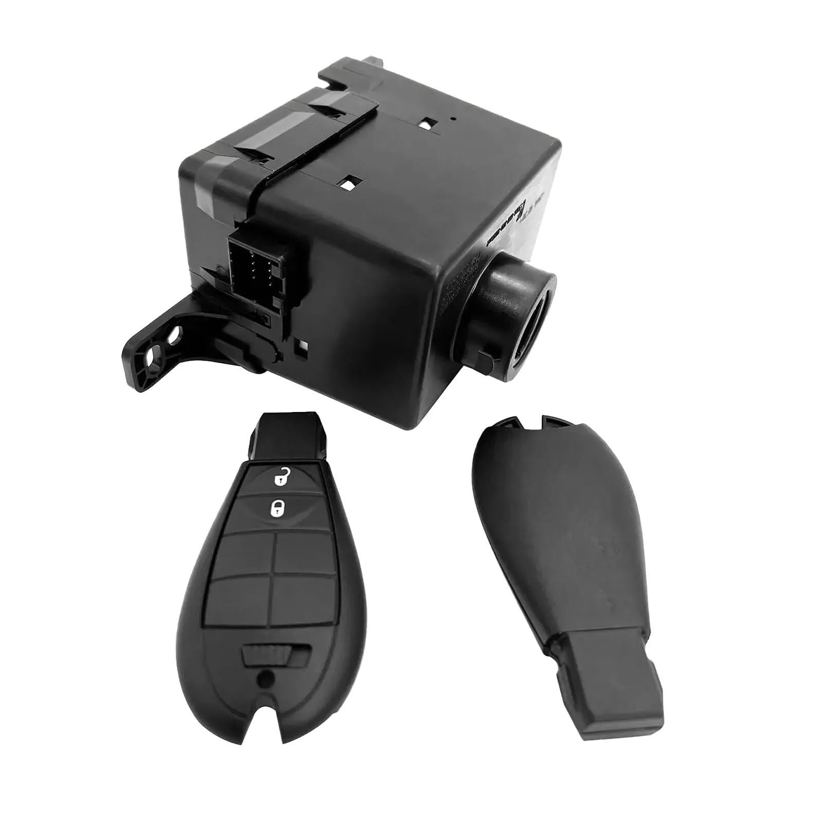 ARCADORA Ignition Switch Node Module for Dodge 08-10 w 2 Keys Durable Black Plastic Easy Replace 68210155AB Tested
