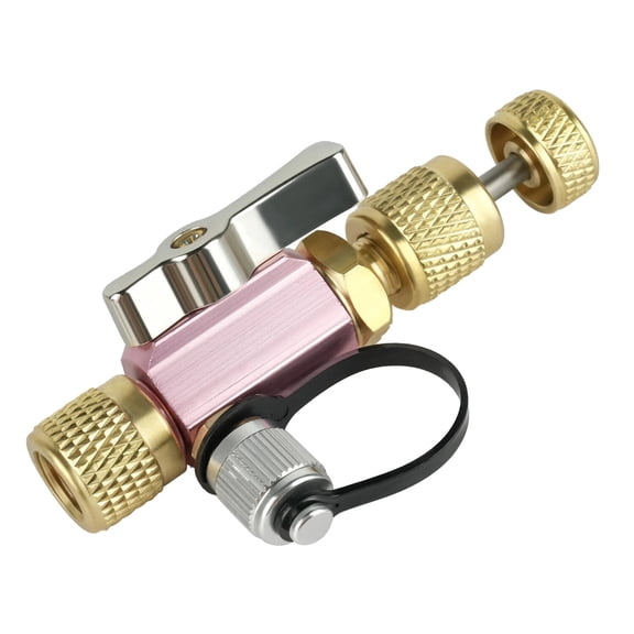 ARCADORA Mega Flow Vacuum-Rated Valve Core Removal Tool 5/16" Size Brass Stainless Steel For Refrigerant System Evacuation