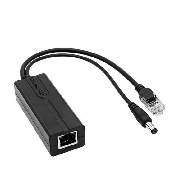 ARCADORA NetGear 1000mbps POE Splitter for Data & Power - Gigabit Ethernet, DC12V Output, Plug & Play
