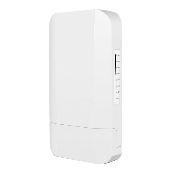 ARCADORA Outdoor Wireless Ethernet Bridge for Network Expansion, Dual 100mbps Ports, 300mbps Speed