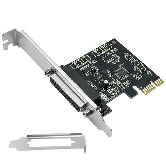 ARCADORA PCI-e Parallel Port Card SPP EPP ECP 1.5MB/s Data Transfer Fits x1 x4 x8 x16 Slots Windows Linux DOS Mac OS Support