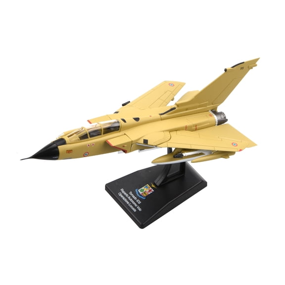 ARCADORA Panavia Tornado Fighter Model for Europefighter 1:100 Scale Alloy Plastic Display Stand Decor Gift