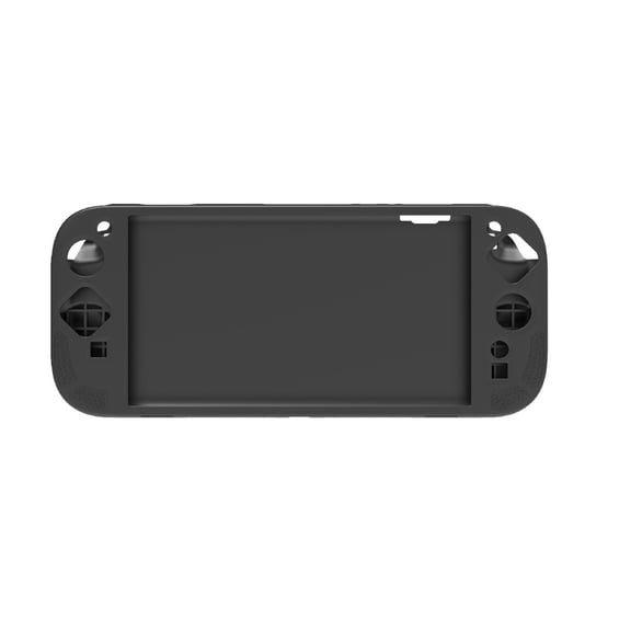 ARCADORA Protective Bumper Case for Switch 2 2025 Black Silicone Ultralight Shockproof With Kickstand Ergonomic Grip