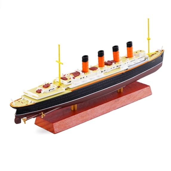 ARCADORA RMS Lusitania Cruise Ship Model for Titanic Enthusiasts, Premium Alloy, Display-Ready, 1:1250 Scale