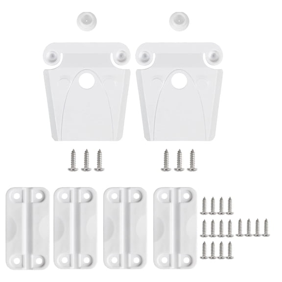 ARCADORA Replacement Hinges Latches for 25 165 Quart White Durable High Compatibility Parts 24012 24013 for Igloo Cooler