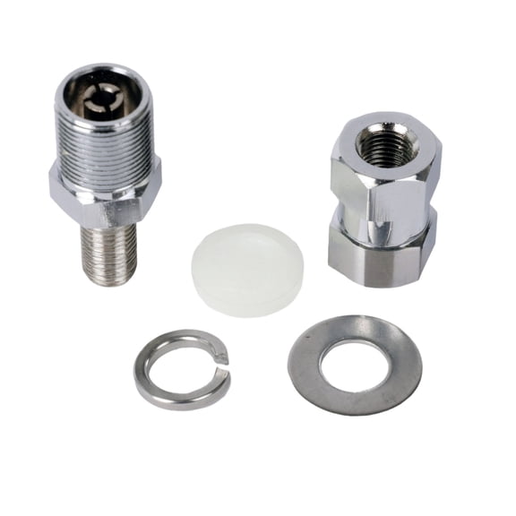 ARCADORA SO239 Adapter Stud for CB Mobile Antennas 3/8x24 Thread Mount Nickel Plated Copper for Trucks RVs SUVs