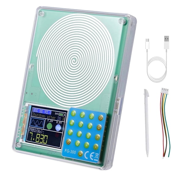 ARCADORA Schumann Wave Generator 7.83Hz 0.001-200KHz 3V 5V USB C Power Multiple Waveform for Home Stress Relief Wellness Scientific Exploration