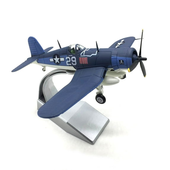 ARCADORA Simulation Military Fighter Aircraft Model Play Vehicle 1:72 Alloy Pirate F4U-1