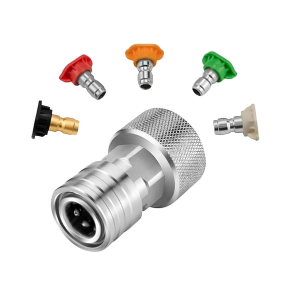 ARCADORA Stainless Steel Garden Hose Adapter 3/4 Inch GHT To 1/4 Inch ...