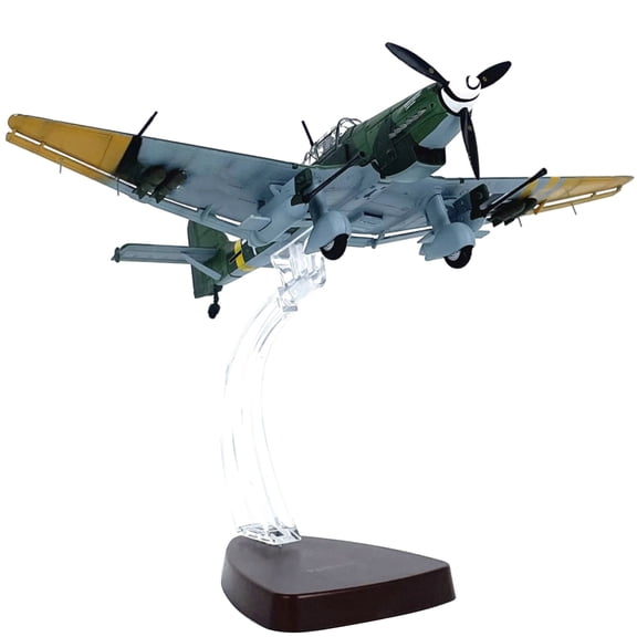 ARCADORA Stuka JU-87G2 Attack Plane Model for Aviation Display 1:72 Scale Diecast Alloy Collectible