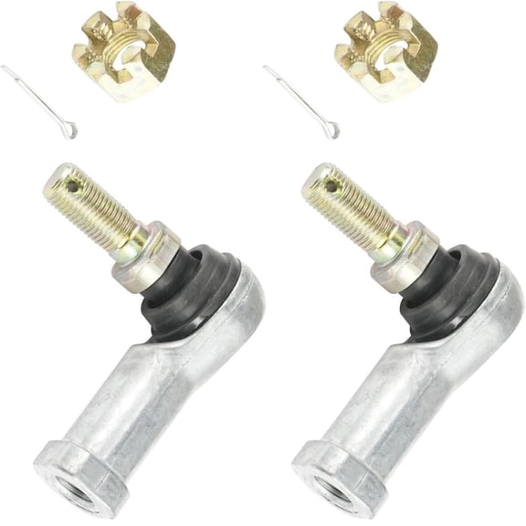 ARCADORA Tie Rod End Kit Metal Plastic OEM 53157-HM5-A11 53158-HM5-A11 Direct Replacement for ATV FL400R Pilot 1989-1990