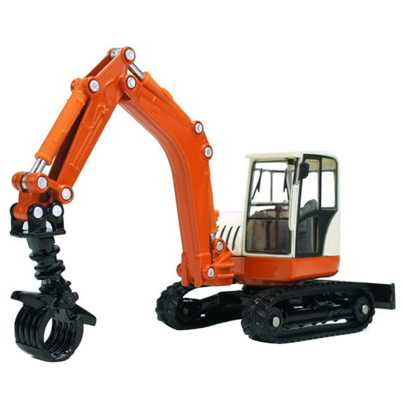ARCADORA Tracked Wood Grabbers Heavy Construction Vehicle Model 1:50 Scale, Alloy & PC, Perfect for Desk Decoration & Collection