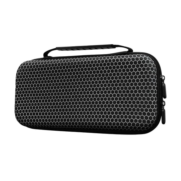 ARCADORA Travel Carrying Bag for Switch 2 EVA Protective Case 24 Game Slots Stores Console Accessories Portable and Durable