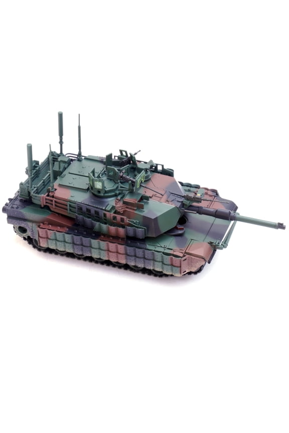 US M1A2 TUSK II Abrams Tank Model 1:72 Scale Diecast Alloy Collection Military Display Decor Gift