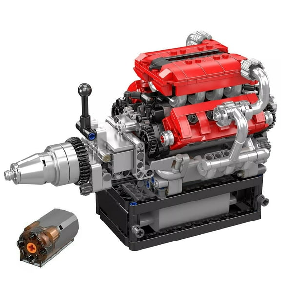 ARCADORA V8 Engine Building Block Model Toy for Adults Teens Ages 14+ Educational Creative Construction Gift New Year