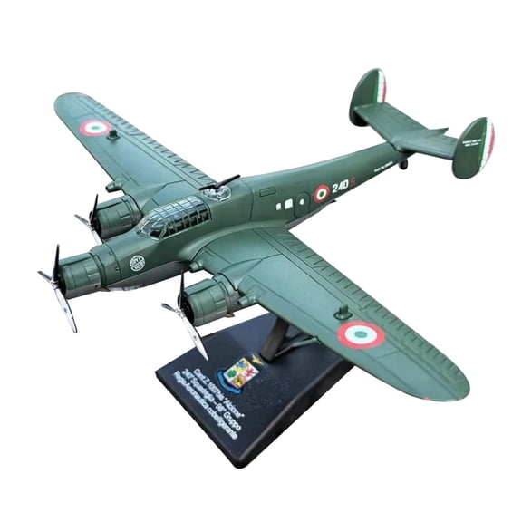 ARCADORA WWII Italian CANT Z.1007bis Alcione Bomber Model 1:144 Scale Alloy+Plastic For Aviation Collectors Desk Showcase Decor
