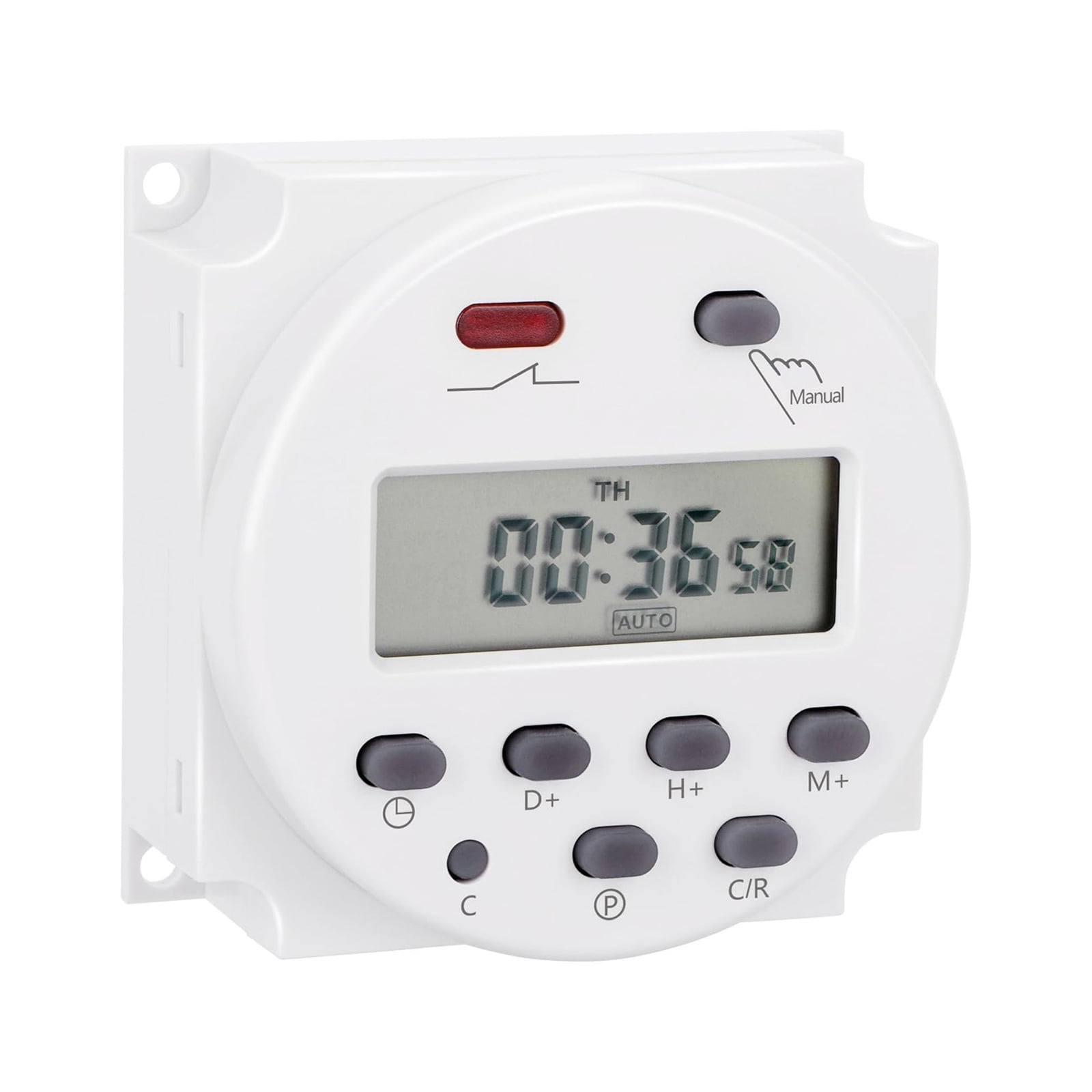 Pt1801 Program Timer ARCADORA Weekly Programmable Digital Timer Switch 17 On Off Programs ...