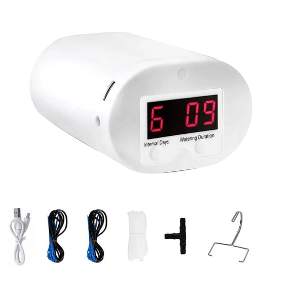 ARCADORA White ABS Automatic Watering Machine 1200ML/min 3.7V Rechargeable For Balcony Living Room Indoor Plant Irrigation