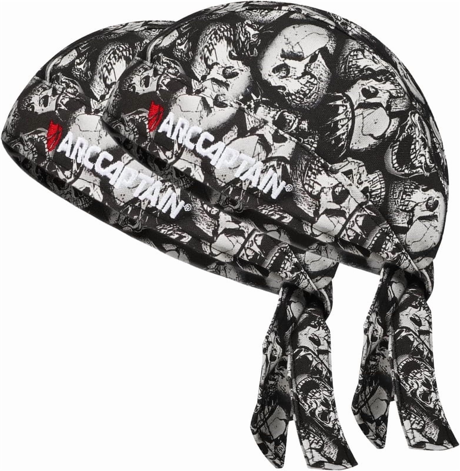 ARCCAPTAIN 2PC Welding Doo Rag, Welding Cap, Protective Welders Cap ...