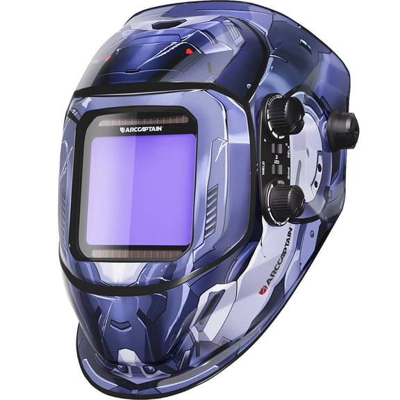 ARCCAPTAIN Large View Auto-Darkening true color Welding Helmet