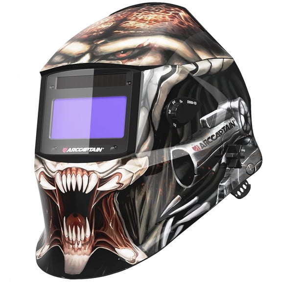 ARCCAPTAIN Small View Auto-Darkening true color Welding Helmet
